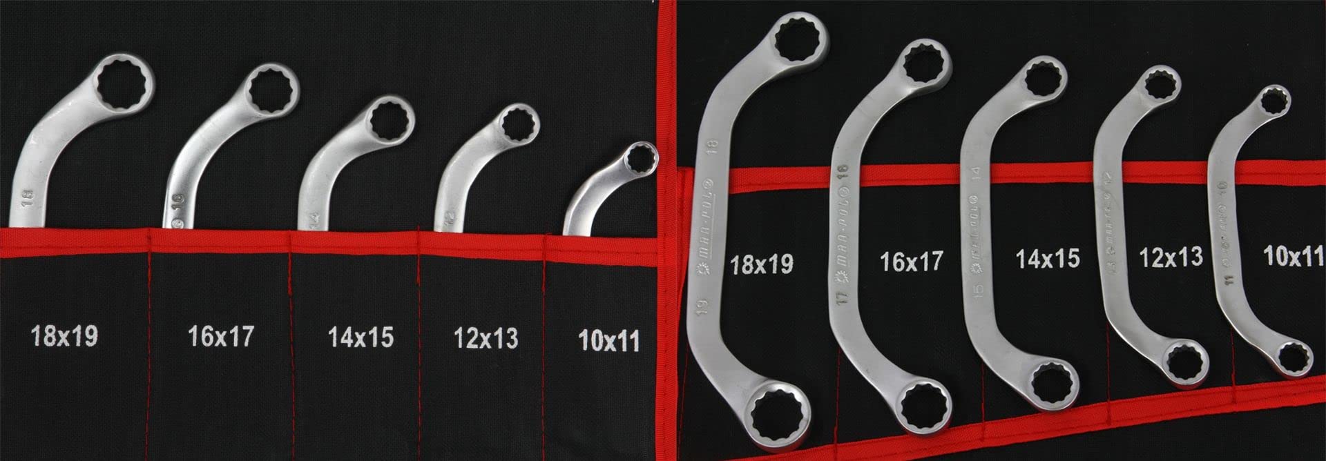 Set 47 Chiavi combinate fisse e stella 12 punti da 6-32mm kit chiave TORX e poligonali