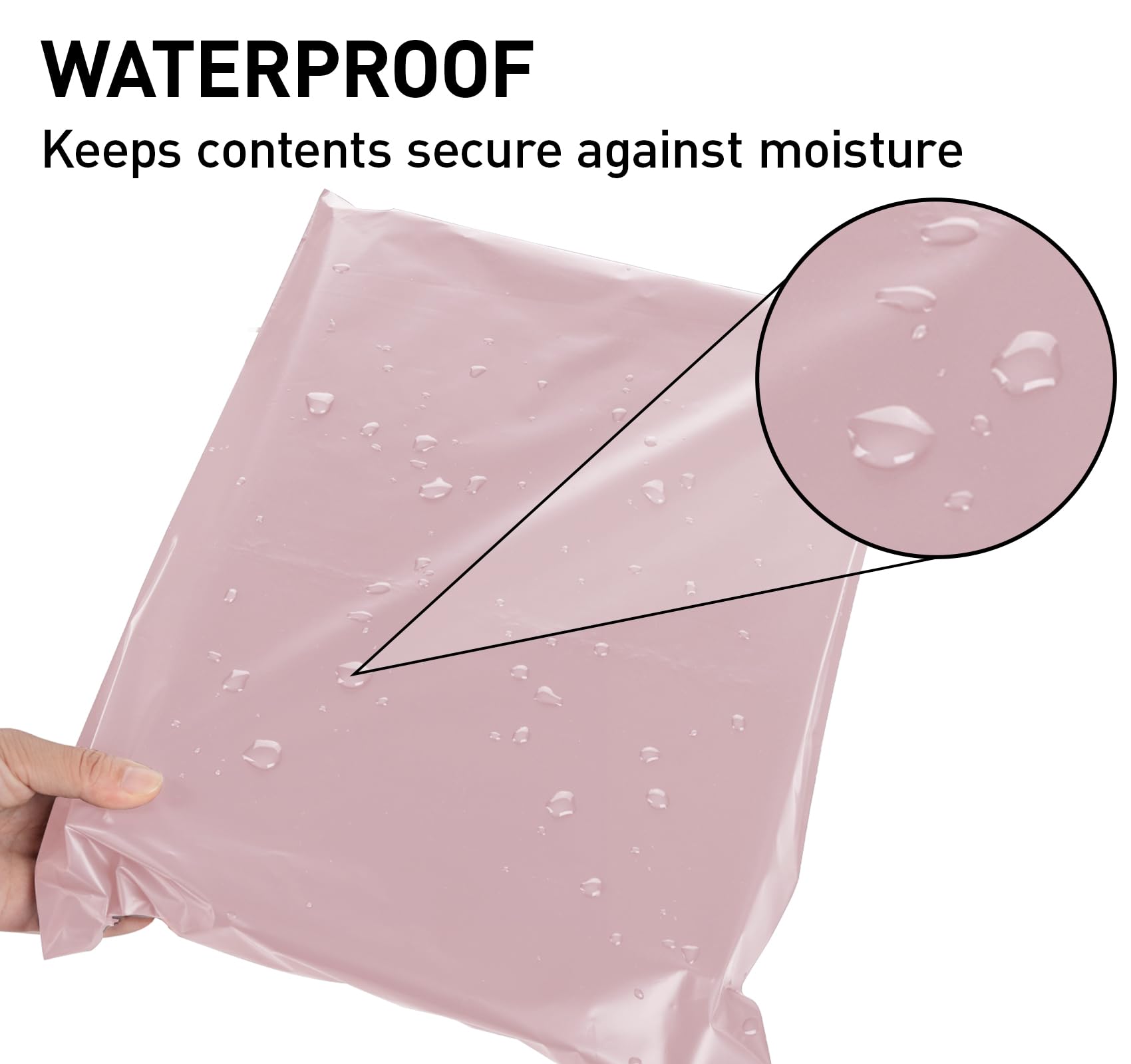 60 Buste Postali Rosa Oro 42x52 Cm - Impermeabili, Autosigillanti E Resistenti Per Spedizioni - Foto 12