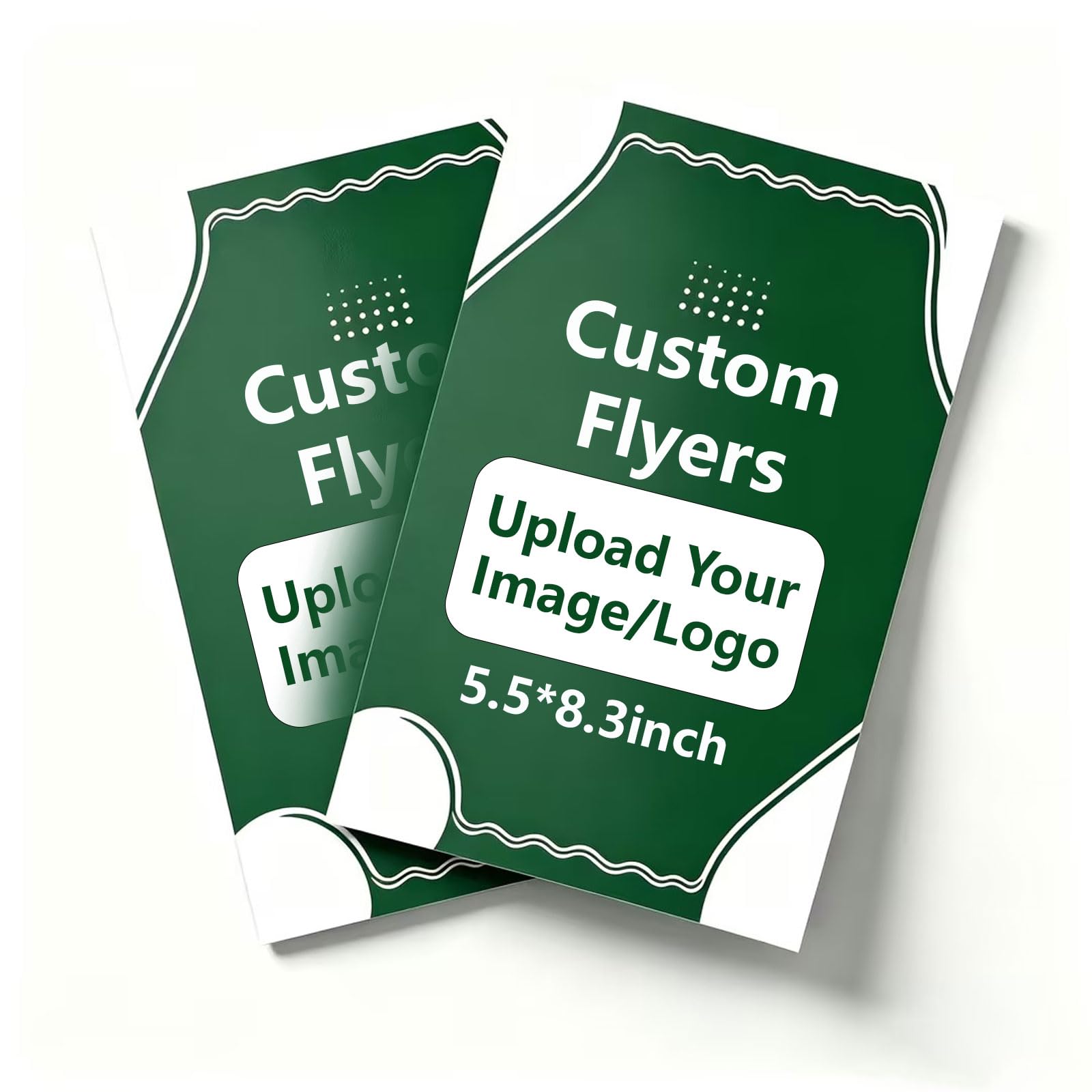 Custom Business Flyers Custom Printable Postcards Upload Design(5.5*8.3in)