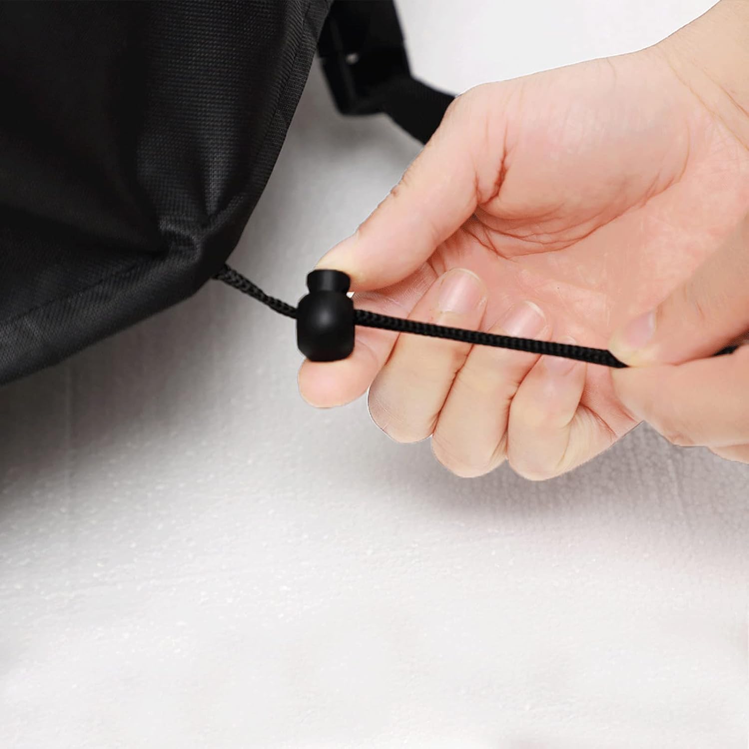 DMKD Fire Pit Cover Round ，Outdoor Fireplace Fire Bowl Fire Pit Cover，Heavy Duty 600D Strong Tear-Resistant And UV Resistant And Waterproof And Fading Resistant Firepit C(Size:30in x 12in,Color:black)