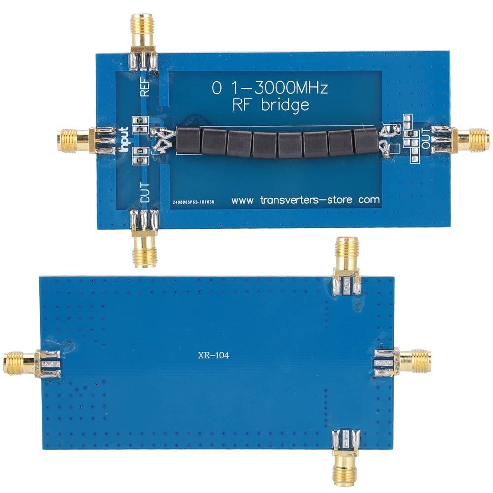 Ponte di riflessione RF SWR, ponte d' stazionario da 0,1-3000 MHz, mano di lavoro fine e alte prestazioni, per misurare impedenza, induttanza, capacità