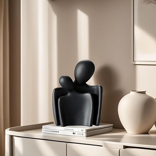 Miniatura 8 de Sculptures Home Decor Lover Statues- 6 Inch, Modern Home Decor Couple StatuesDecorations for Living Room Office Bookshelf Bedroom White
