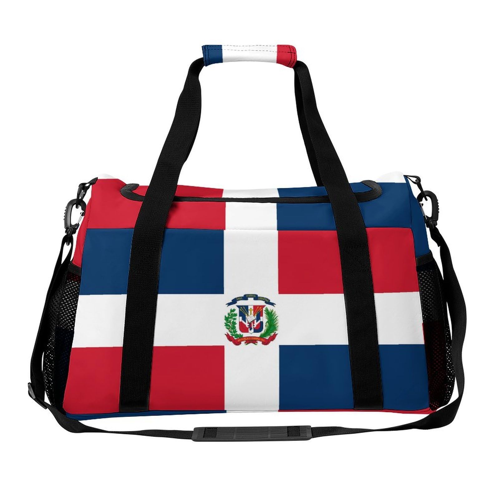 Dominican Republic Flag Personal Item Bag Travel Duffel Bag Sports Tote Gym Bag Luggage Duffle for Women Men