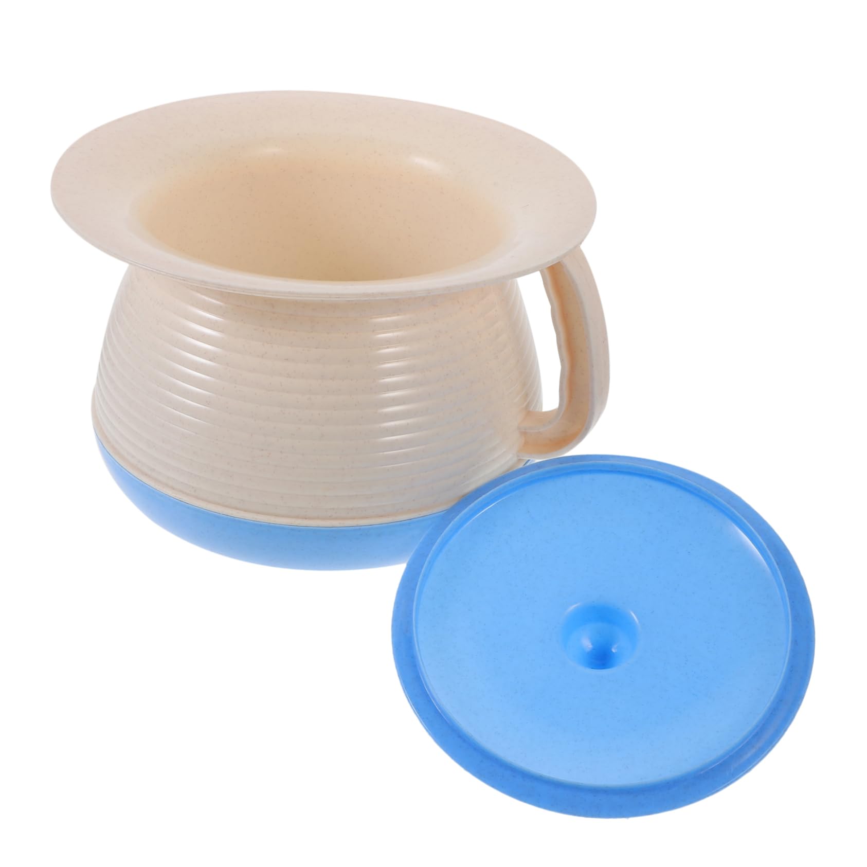 Healeved Pot de Chambre Portable Plastique avec Couvercle pour Garçon Fille et Adultes Urinoir Pratique pour Voyage et Camping Seau à Urine Unisexe Accessoire de Toilette à