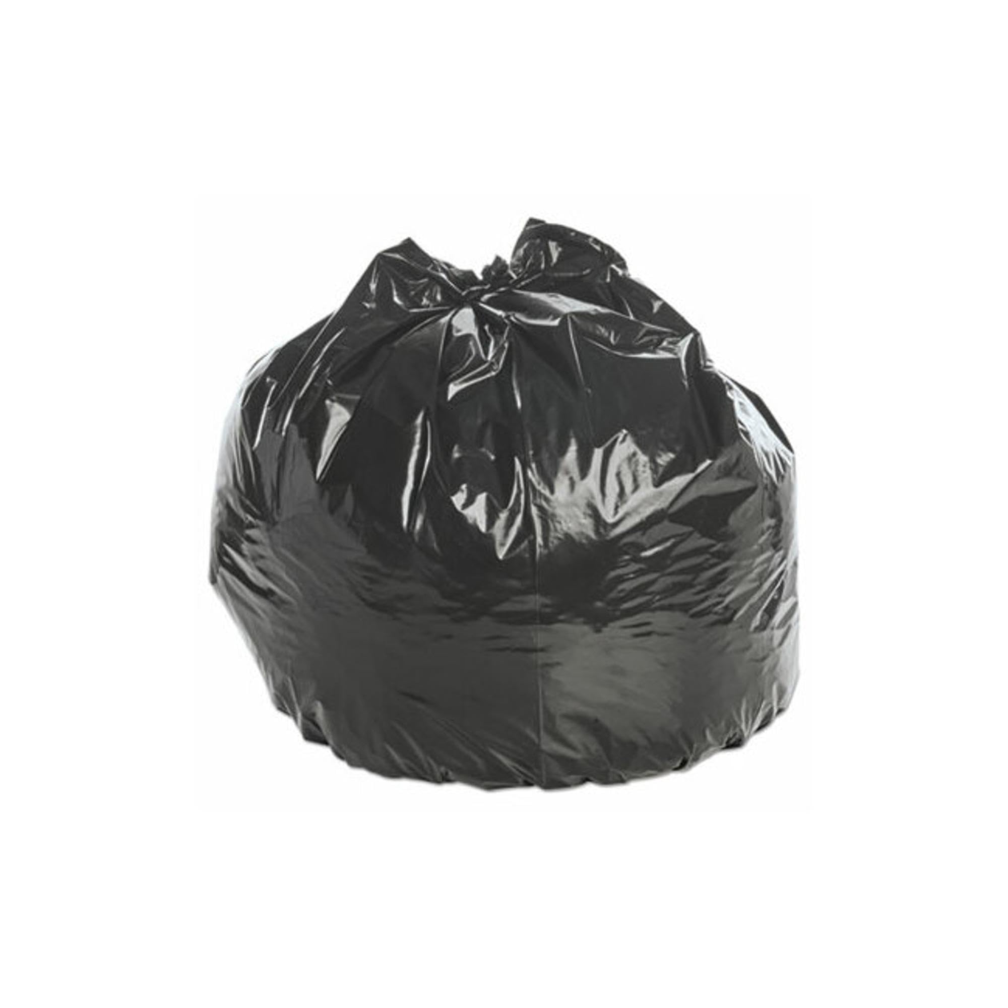Stout P4045K20 Bolsas de basura repelentes de insectos, 45 galones, 2 mil, 40 x 45, 65 unidades, color negro