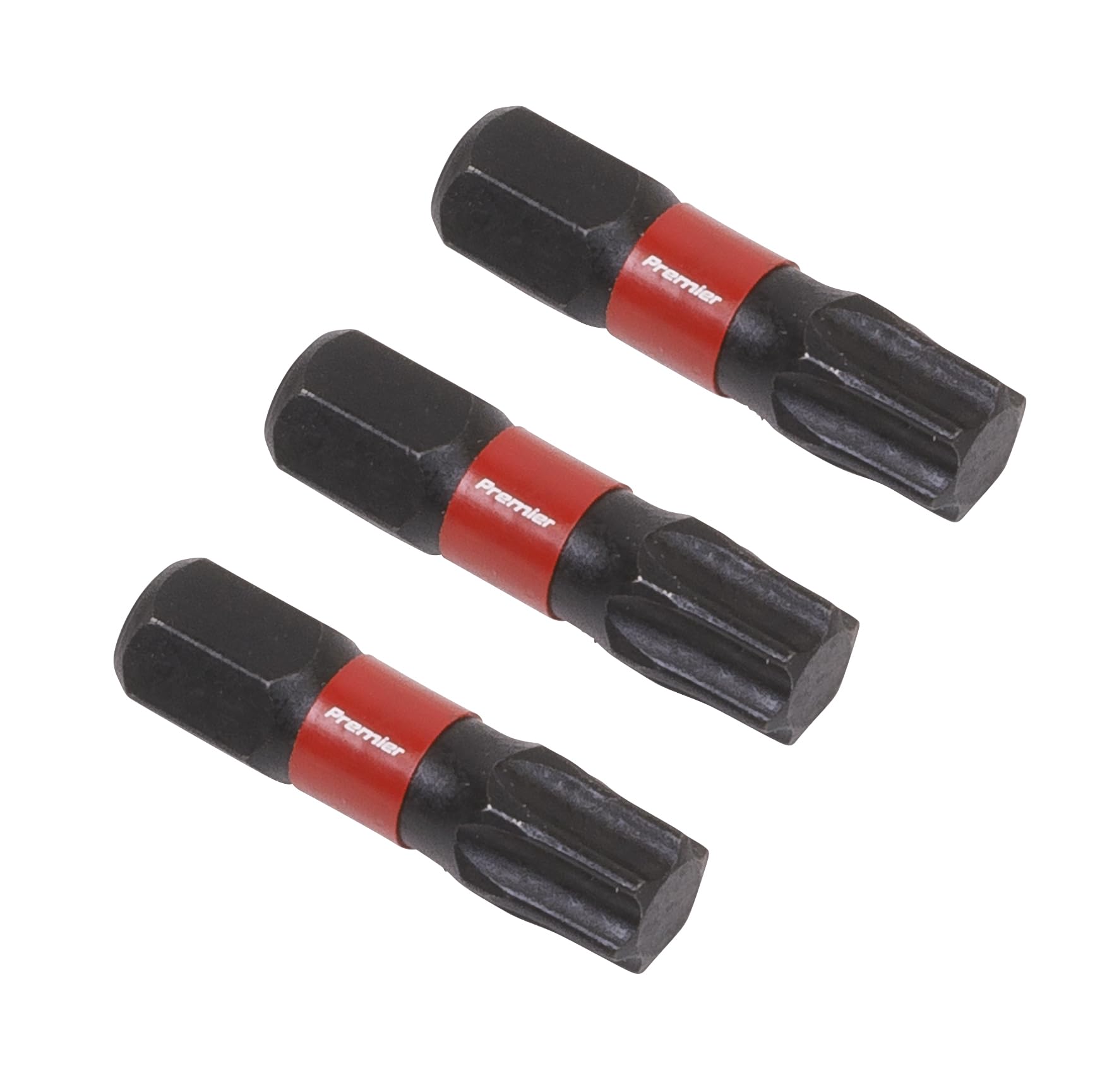 Sealey 3pc 25mm TRX-Star* T40 Impact Power Tool Bit Set - AK8221
