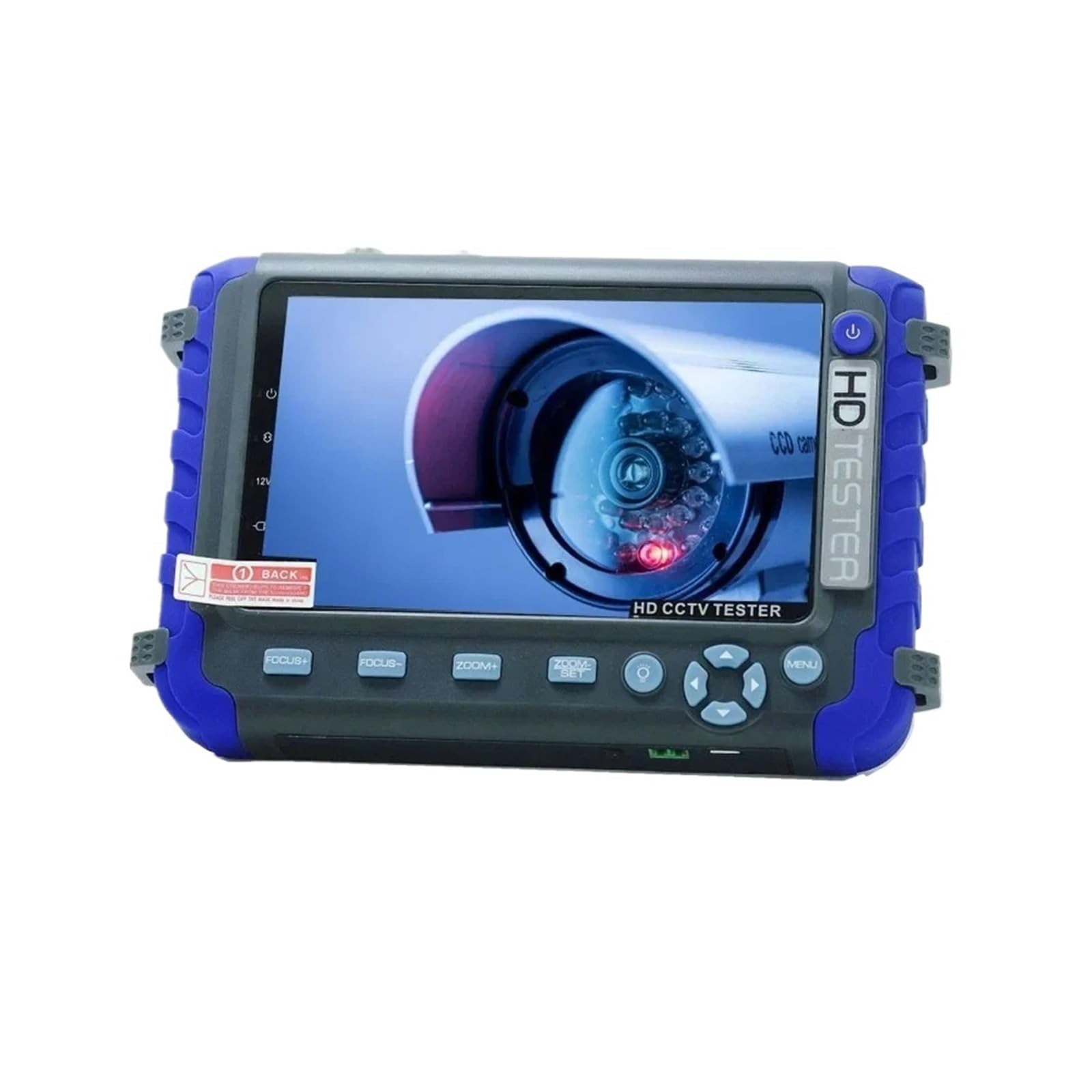 CVFRDD IV8W 5 Inch CCTV Tester Monitor 8MP TVI AHD CVI CVBS Security Camera Tester Support PTZ VGA Input