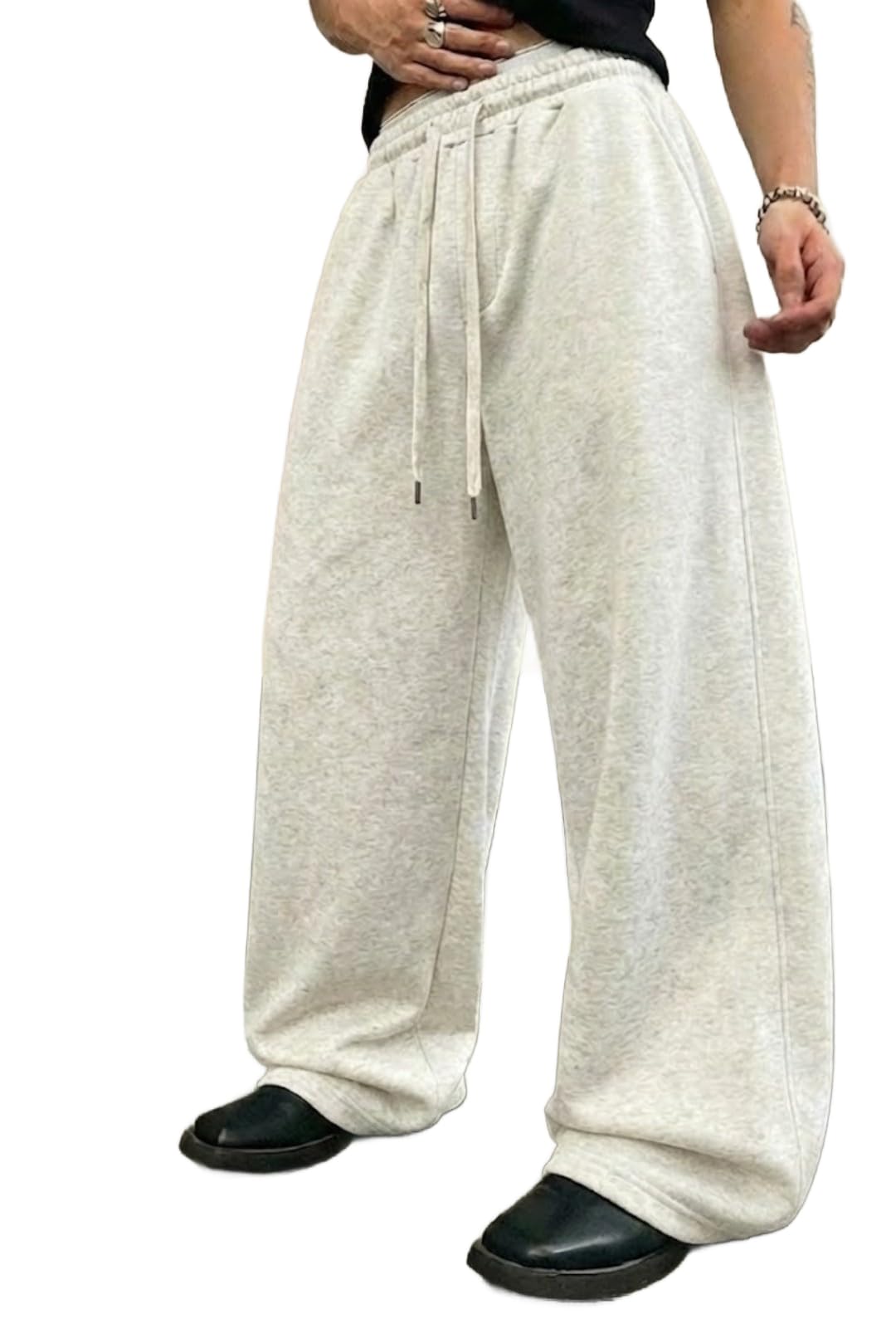 dockstreet Track Pant for Men || Baggy Fit || Track Pants || Full Elastic Jogger Track Pant || 100% Cotton-picture-16