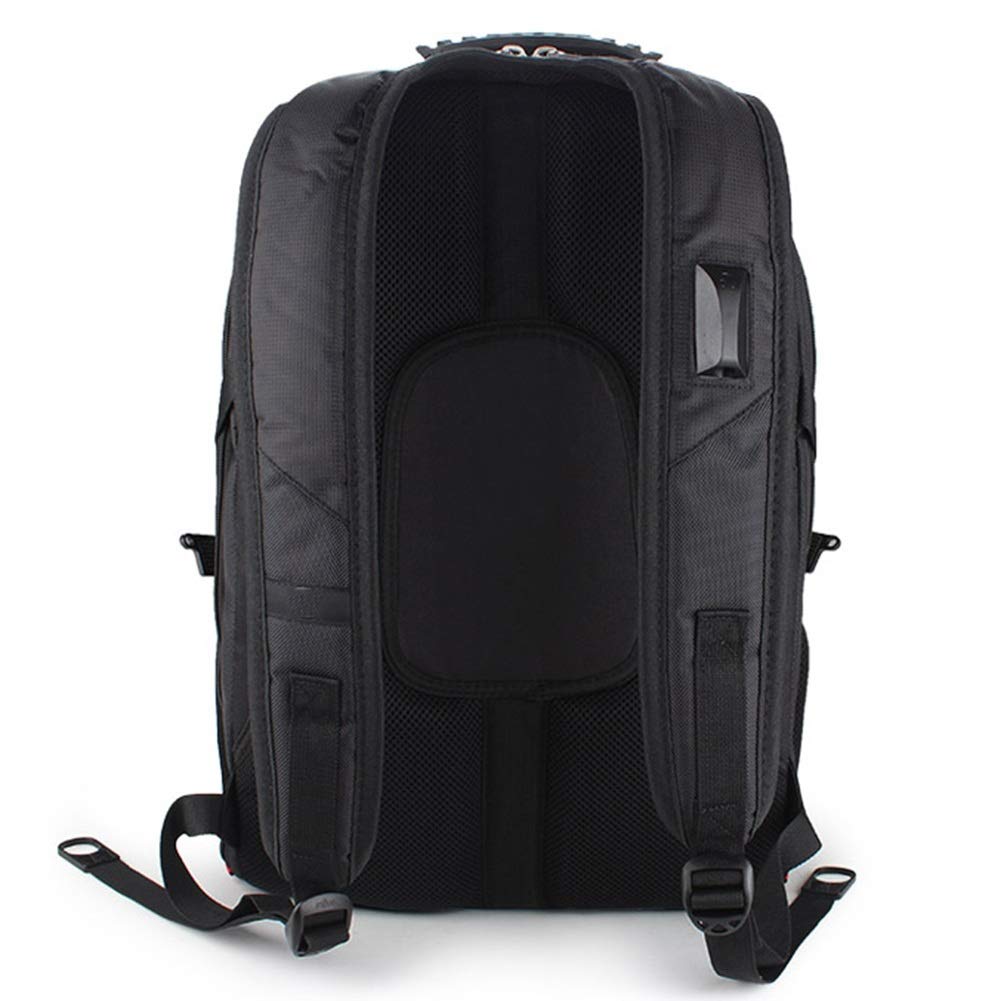 Bagaż podręczny plecak męski laptop plecak płócienny torba podróżna męska torba student plecak FENGMING (kolor: czarny, rozmiar: 36 x 25 x 50 cm)