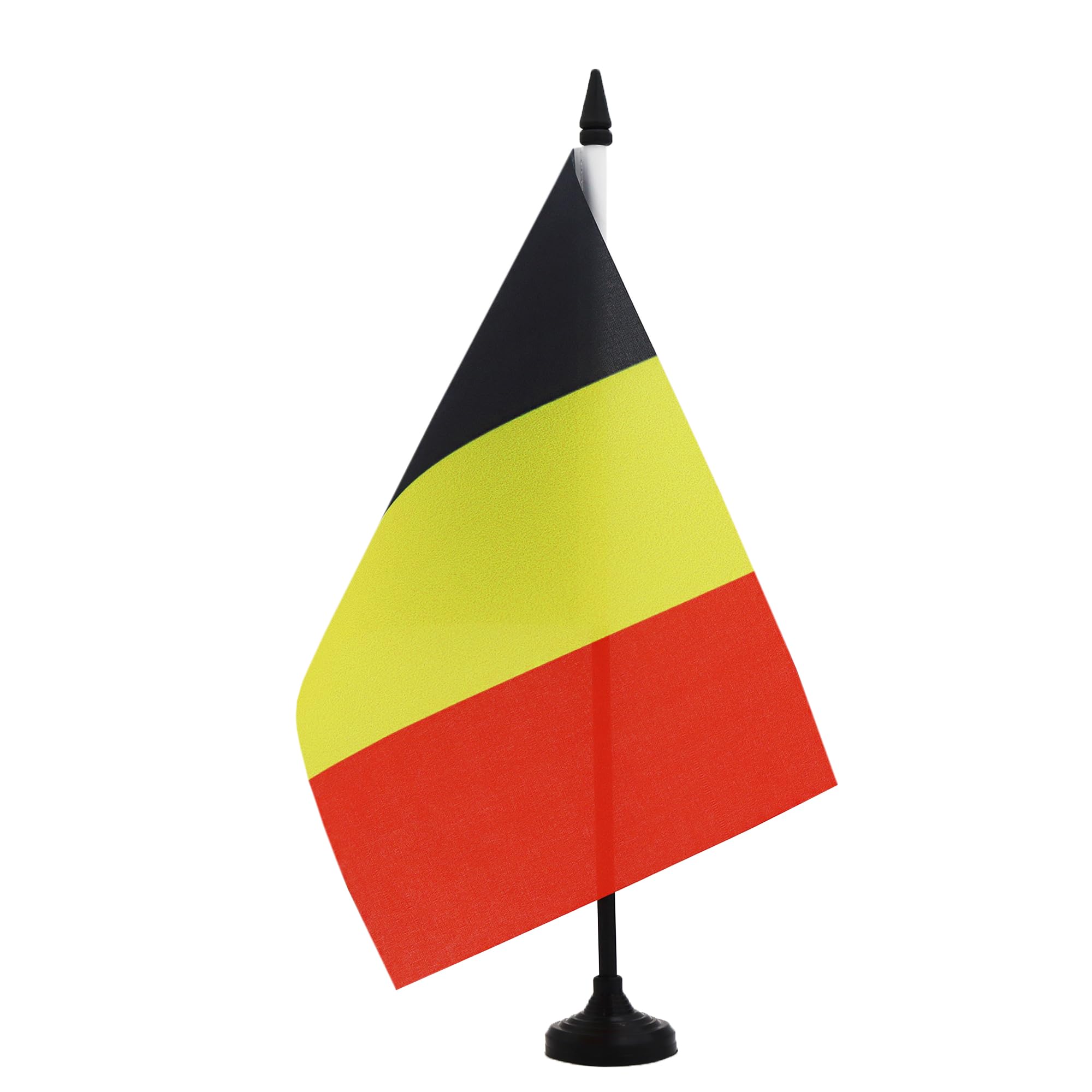 Drapeau De Table Course Automobile Noir - 21x14cm Avec Socle - Décoration Bureau Ou Intérieur - AZ FLAG - 12