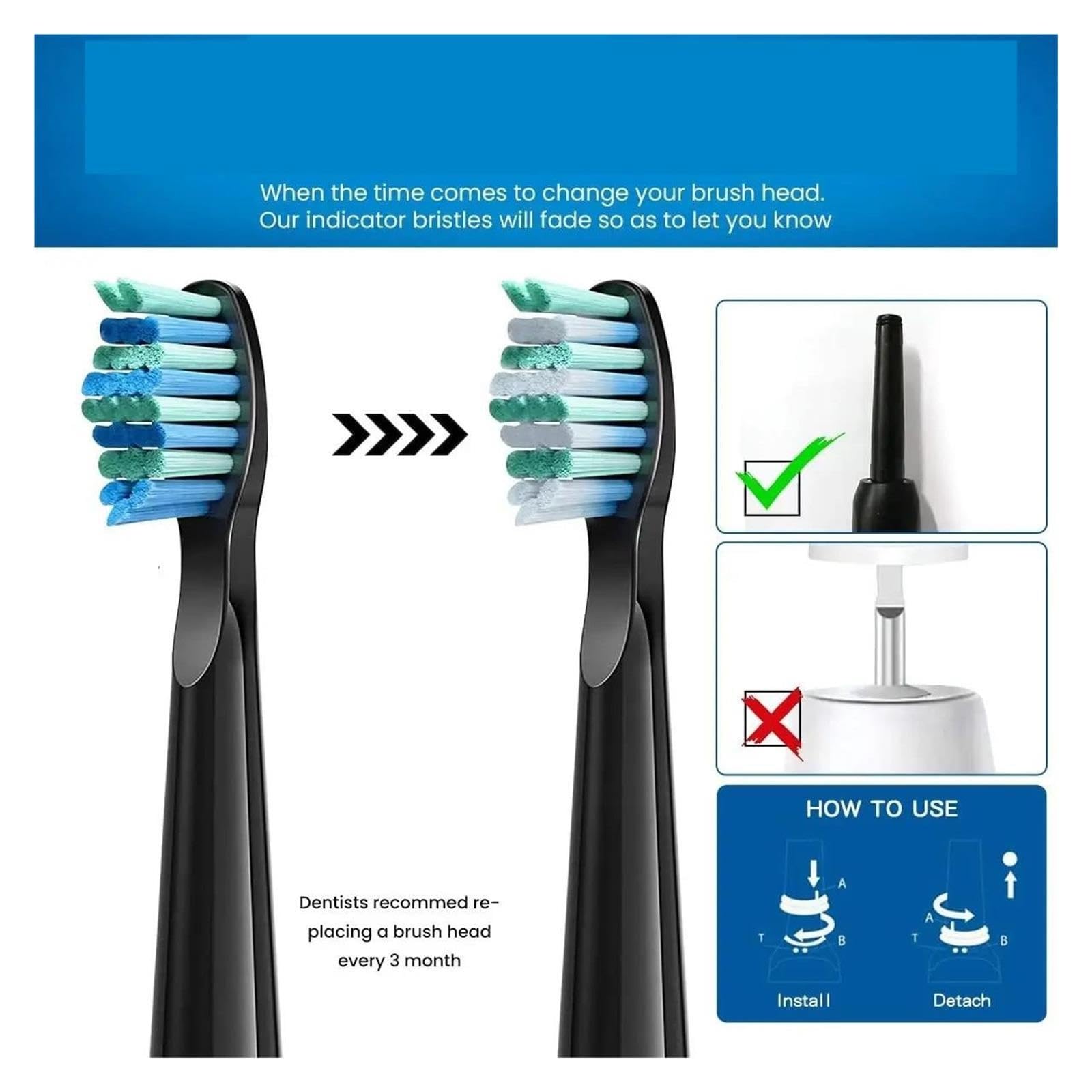 Testine For Spazzolino Da Denti, Compatibili Con D7 D8 FW507