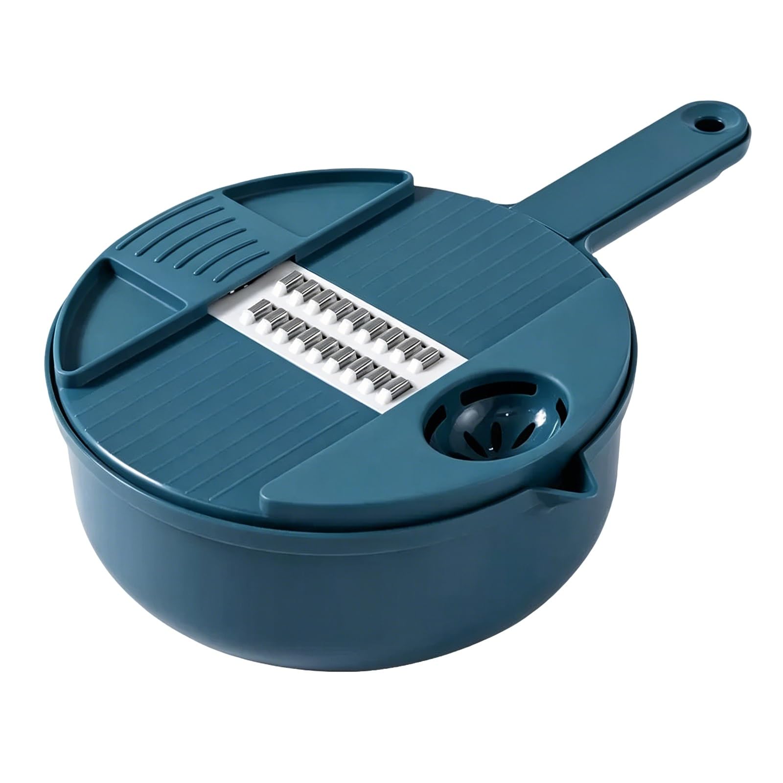 Mandolina de Cocina Profesional Ajustable para Cortar Verduras, Satisface Todas tus Necesidades: Patatas, Zanahorias, Calabacines, Cebollas, un Utensilio de Cocina Imprescindible
