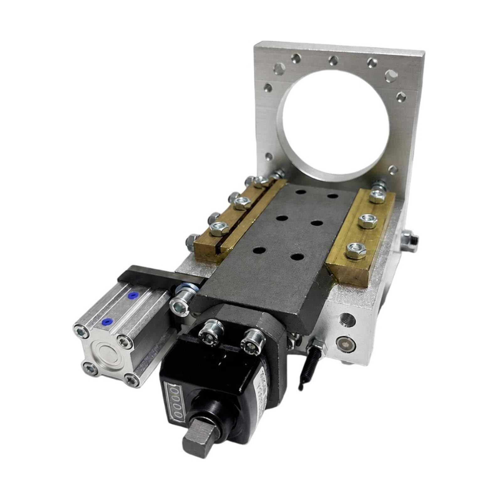 Colcolo Plateforme Fixation Plaque Verticale Stable Base Usinée Montage Pratique à Installer Support pr Mécaniciens, Ensemble Guide Moteur