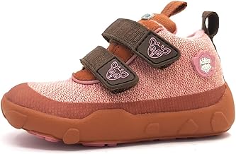 Affenzahn Barfußschuh Baumwolle Lucky Klettverschluss Vegan rutschfest Flexibel Reflektierend für den Sommer in Größe 21-32
