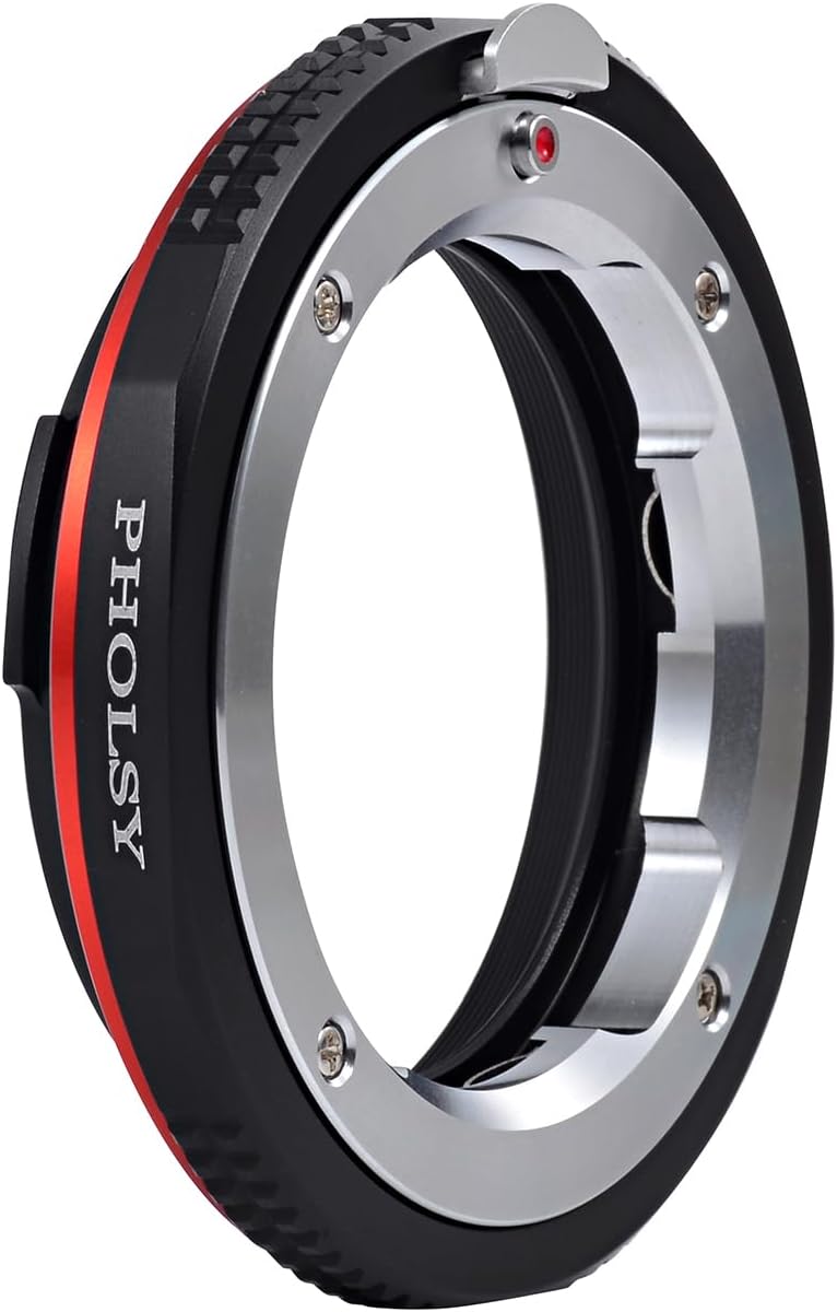 PHOLSY Lens Mount Adapter Leica M to L Compatible with Leica M, Zeiss ZM, VM Lens to Leica L Mount Camera Body Compatible with Leica SL2, SL2-S, CL, TL2, Lumix S5, S1, BS1H, Sigma fp, fp L