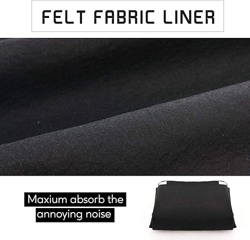 Miniatura 6 de RYB HOME Cortinas divisoras insonorizadas para ventana de sala de estar, 3 capas de cortinas de ventana de ahorro energético, cortina totalmente