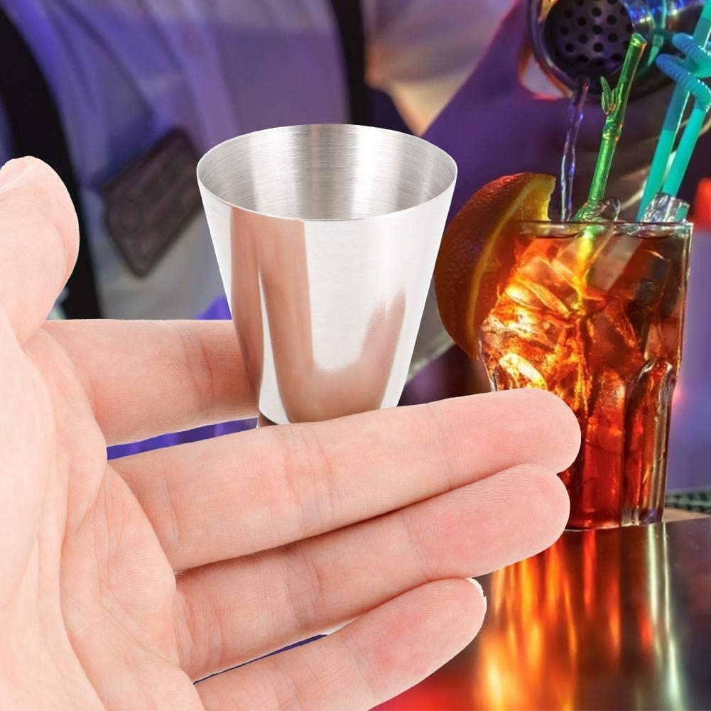 Edelstahl Cocktail-Messbecher (Jigger) 20 Ml / 30 Ml - Doppelköpfig Für Barkeeper Und Zuhause