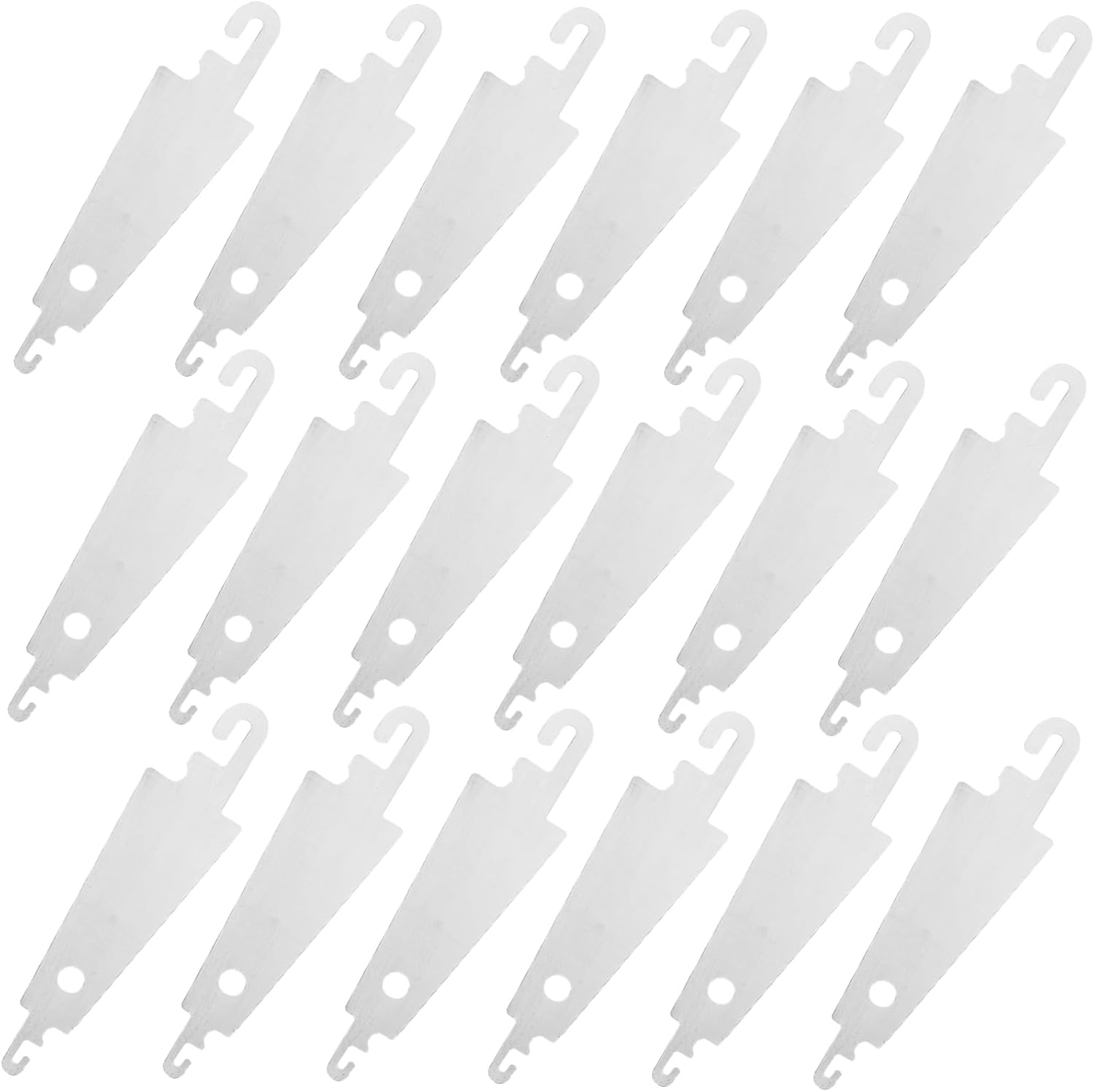 DOITOOL 400pcs Steel Hook Needle Threaders for Easy Embroidery Cross Stitch Large Eye Needle Threading Device Convenient DIY Sewing Tool for All Skill Levels