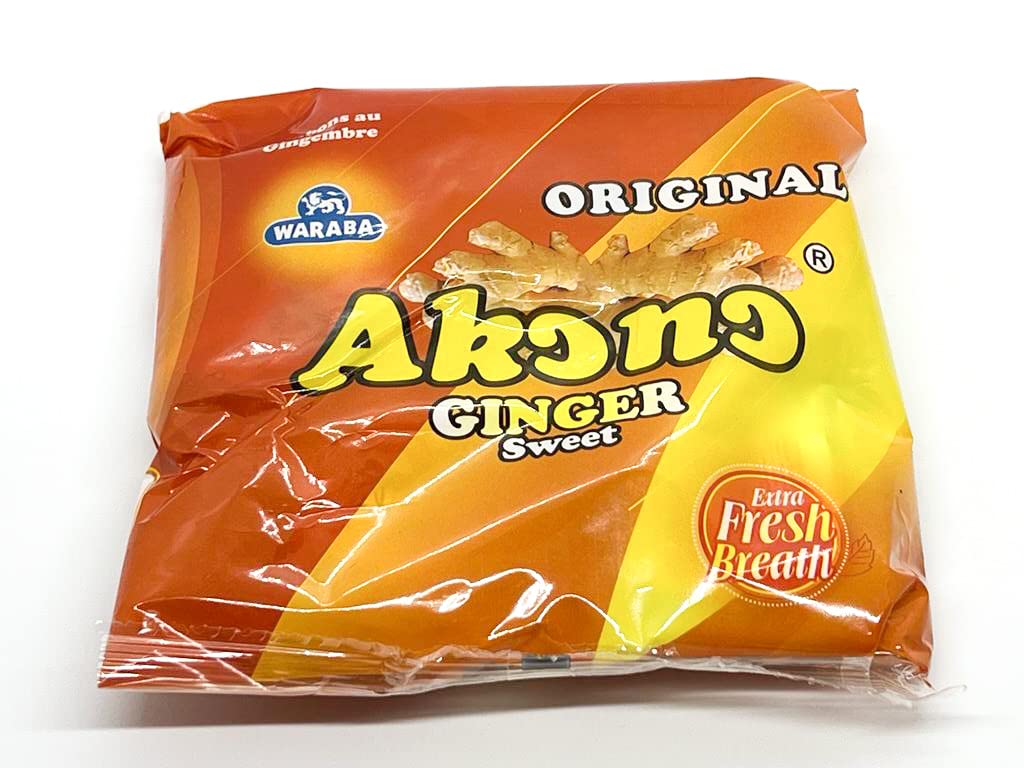Ginger Candy/ Akono Ginger Candy/ Hard ginger Candy from