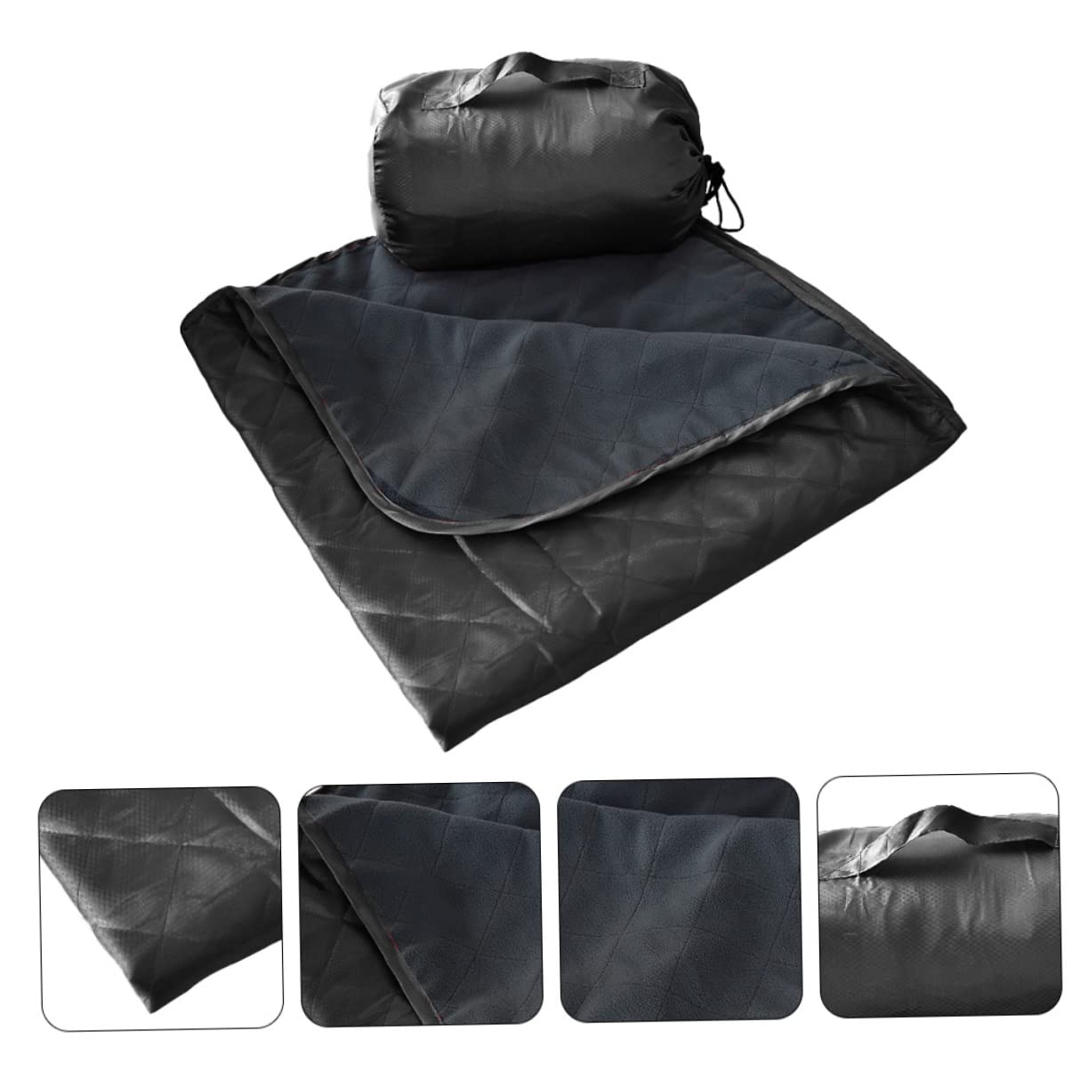 Happyyami De Fleece para Picnic y Playa y Ligera para Acampadas y Actividades Al Aire