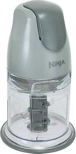 Licuadora cortadora procesador de comida Ninja Master Prep 400 vatios Plateado Gray