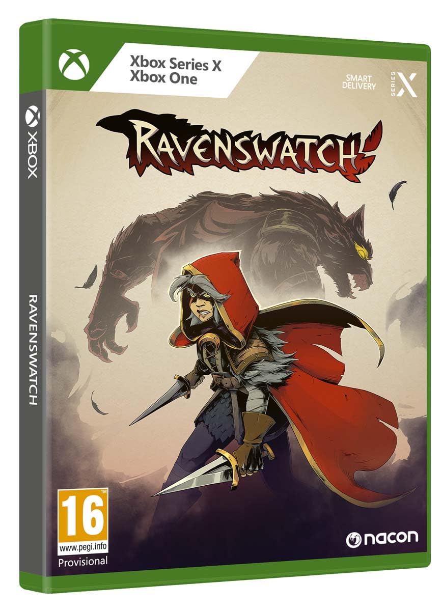 Ravenswatch Legendary Edition Xbox Series X | Action Roguelike | Nacon | Solo ou coop en ligne | 1 à 4 joueurs | + de 10 héros de contes & légendes | Dark fantasy | Cartes générées aléatoirement