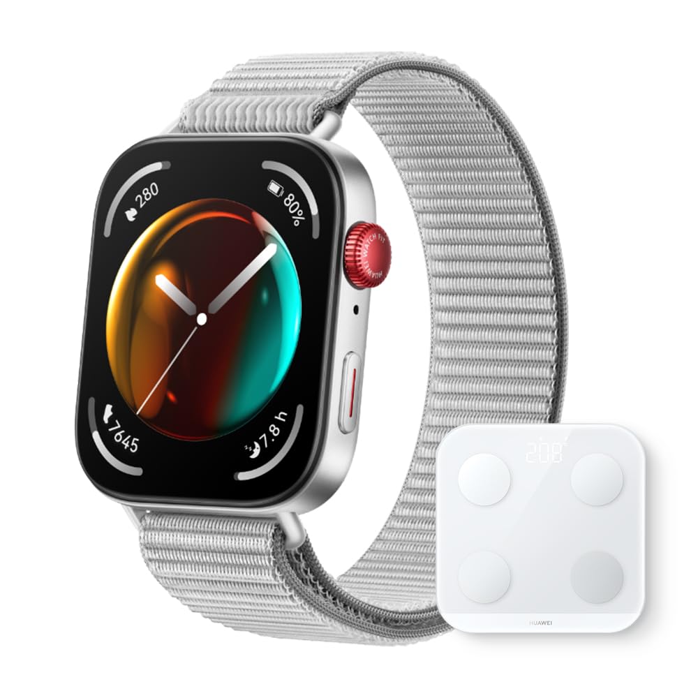 Amazon.co.jp: 【体組成計(BT)セット】HUAWEI WATCH FIT 3 スマート 