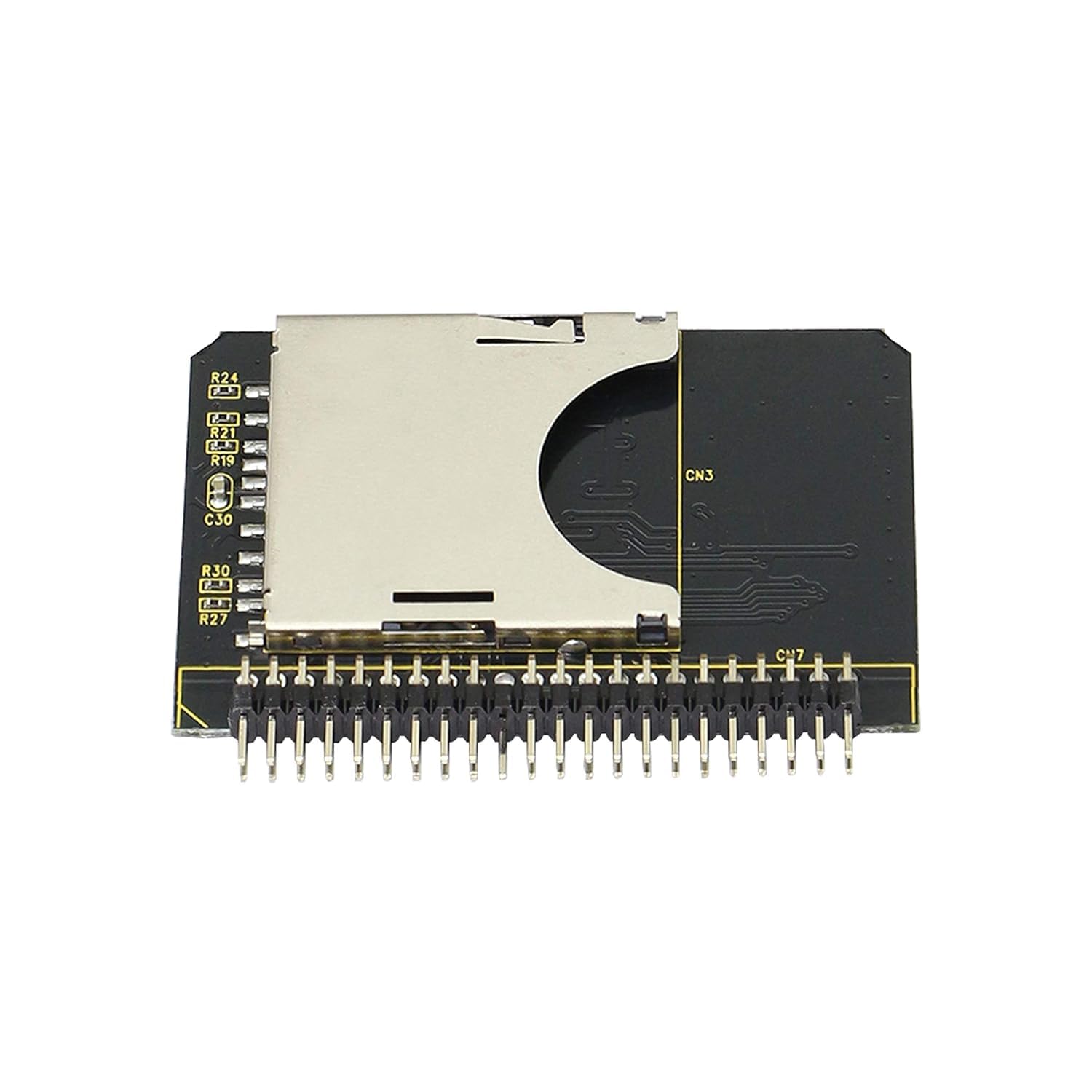 sd card to 2.5 inch ide adapter converter | sd sdhc sdxc mmc memory card to ide 44 pin male adapter | 2.5" laptop hdd replacement card reader for embedded systems & data transfer