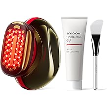 NouvelleSkin Facial Toning Device Facial, Microcurrent Facial Device with Face Mask Brush, Face Lift Device at-Home Use, Medical Grade Red Light Therapy for Wrinkle with 4 Modes &amp; 5 Intensity Levels