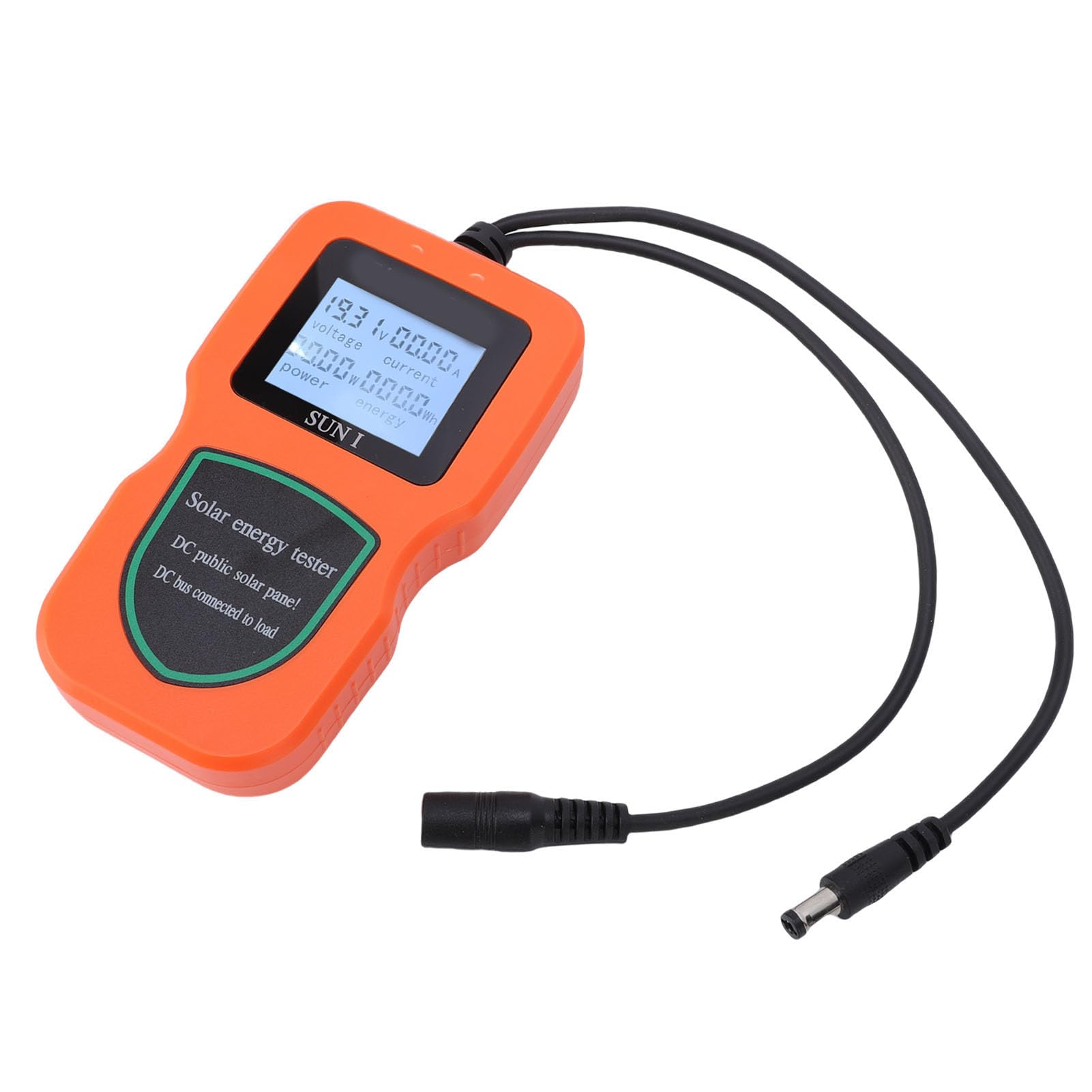 Multimetro Fotovoltaico MPPT Tester Accurato per Pannelli Solari per Uso Residenziale e Commerciale ABS Leggero 1 unità (ORANGE)