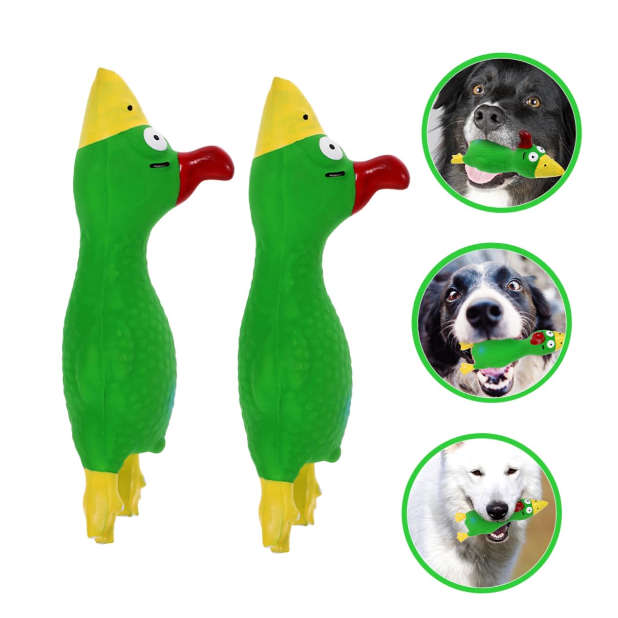 SUPVOX 10pièces Jouets pour Chiens Latex Squeaky Jouet à Mâcher pour Chiots De Dentition Et Interactif Et pour Éviter Ennui Et Vos Meubles