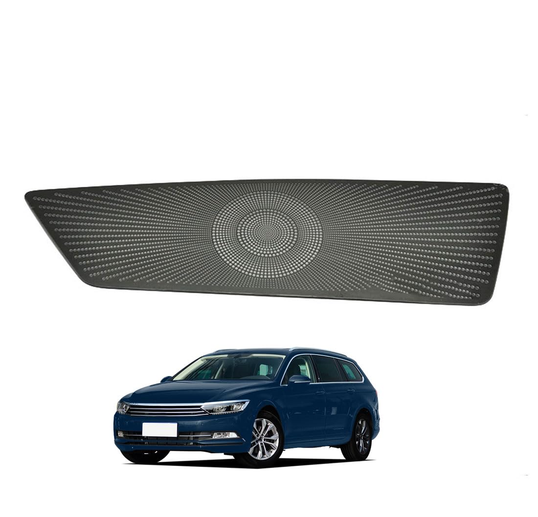 Griglie Protezione Altoparlanti per Passat B8 Variant 2016-2023 Altoparlante Griglia Coperchio Guardia Protezione Casse Copertura Nero,Instrument-panel-horn-cover-1pcs