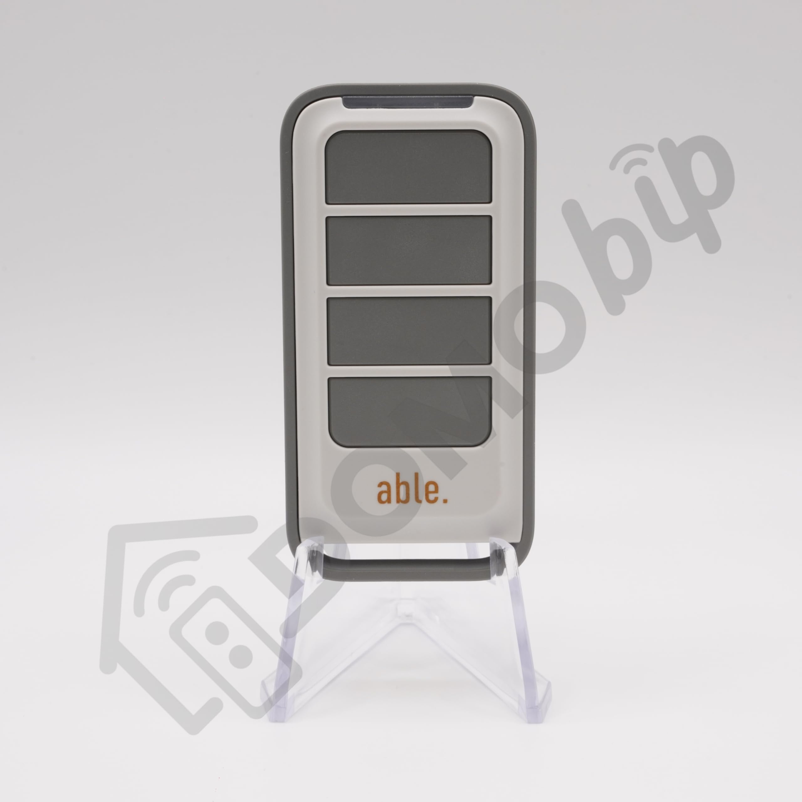 V2 PHOX 4 (C.17) devient ABLE TX TOH 4 433C Contrat 017 - Télécommande Officielle pour Portail et Garage - 4 canaux - 433,92 MHz Rolling Code + 1 Goodies DOMOBIP