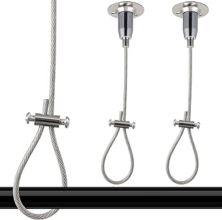 Ceiling Mounted Shower Curtain Rod Support, 2 Pack 78” Adjustable Heavy Duty Ceiling Rod Support Kit for Closet Rails, Wardrobe Rods, Shower Curtain Poles, Drywall & Ceiling Reinforcement