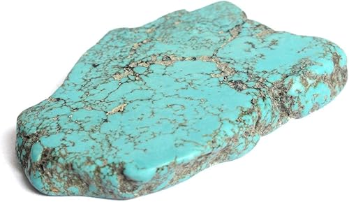 gemhub Piedra preciosa de cristal turquesa Piedra en bruto Espécimen Mineral Piedras de Cristal Losa 149.50 Ct Natural Real Turquesa, Gema, Arizona