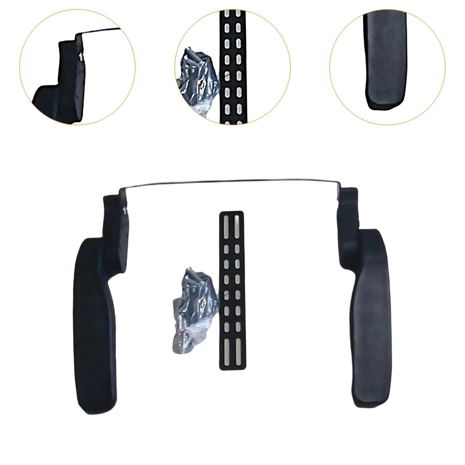 Rail de Protection pour Siège Enfant pour Vélo électrique, Remplacement de Arrière, Rail de Vélo en Métal