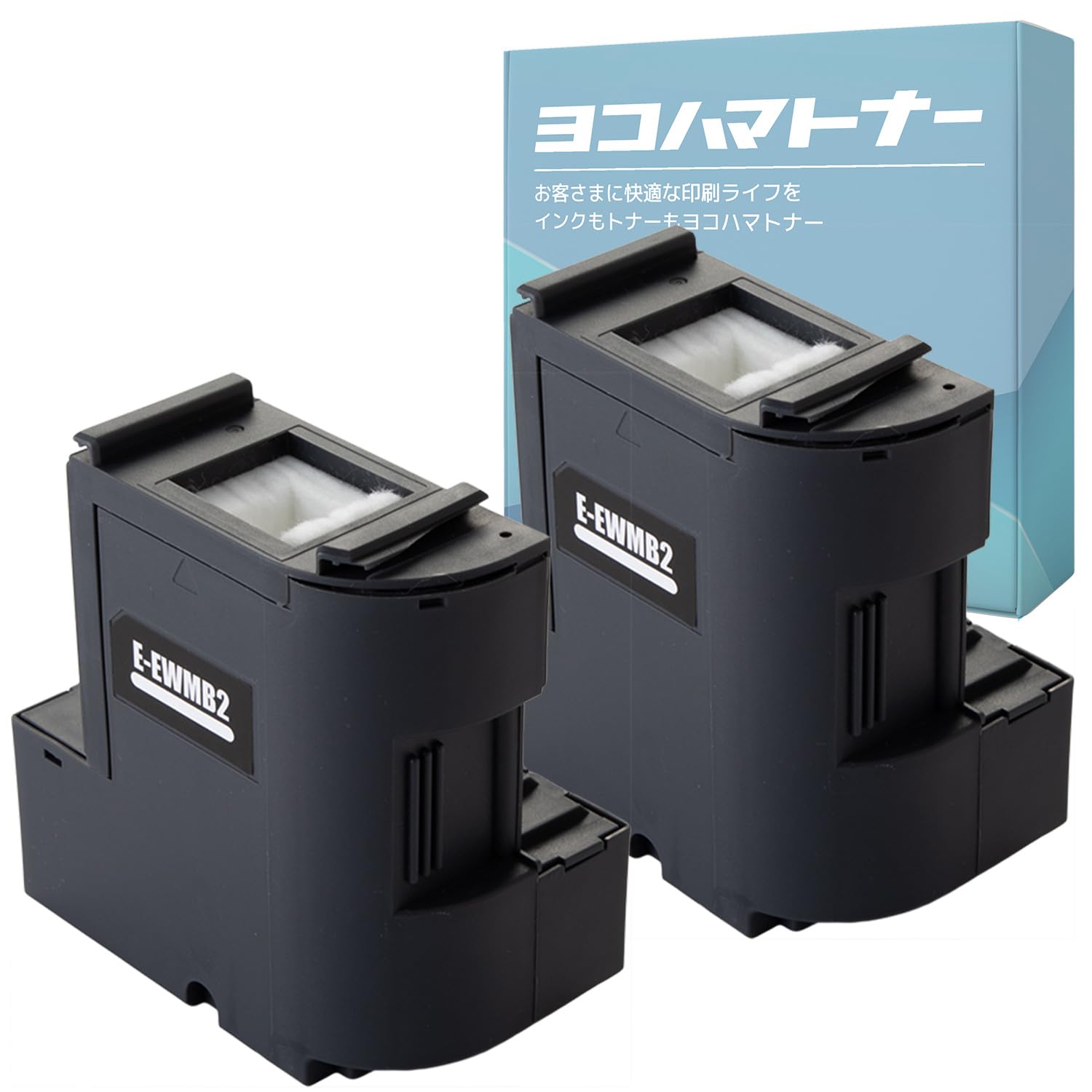 Amazon.co.jp: 【横トナ】エプソン用 EWMB2 互換メンテナンスボックス