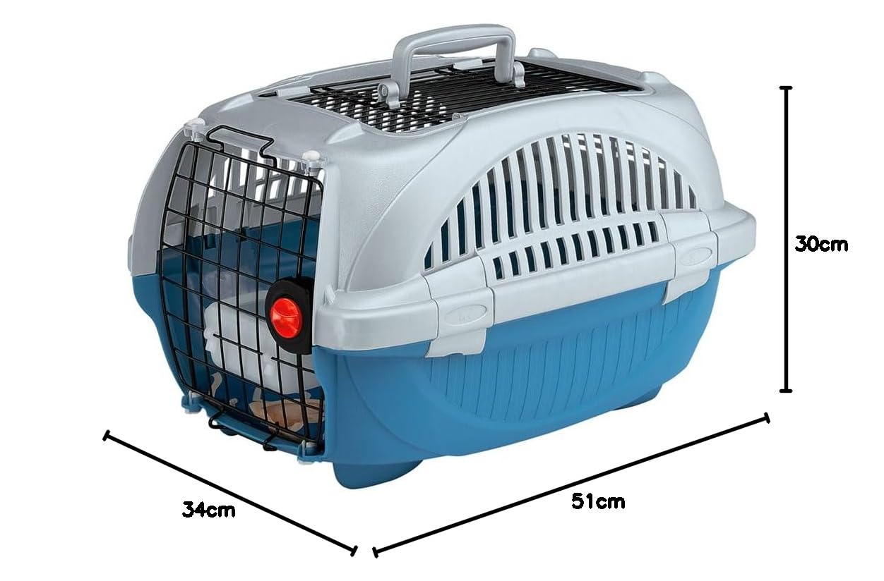 Ferplast Trasportino cani gatti viaggio tetto apribile Ferplast ATLAS DELUXE OPEN