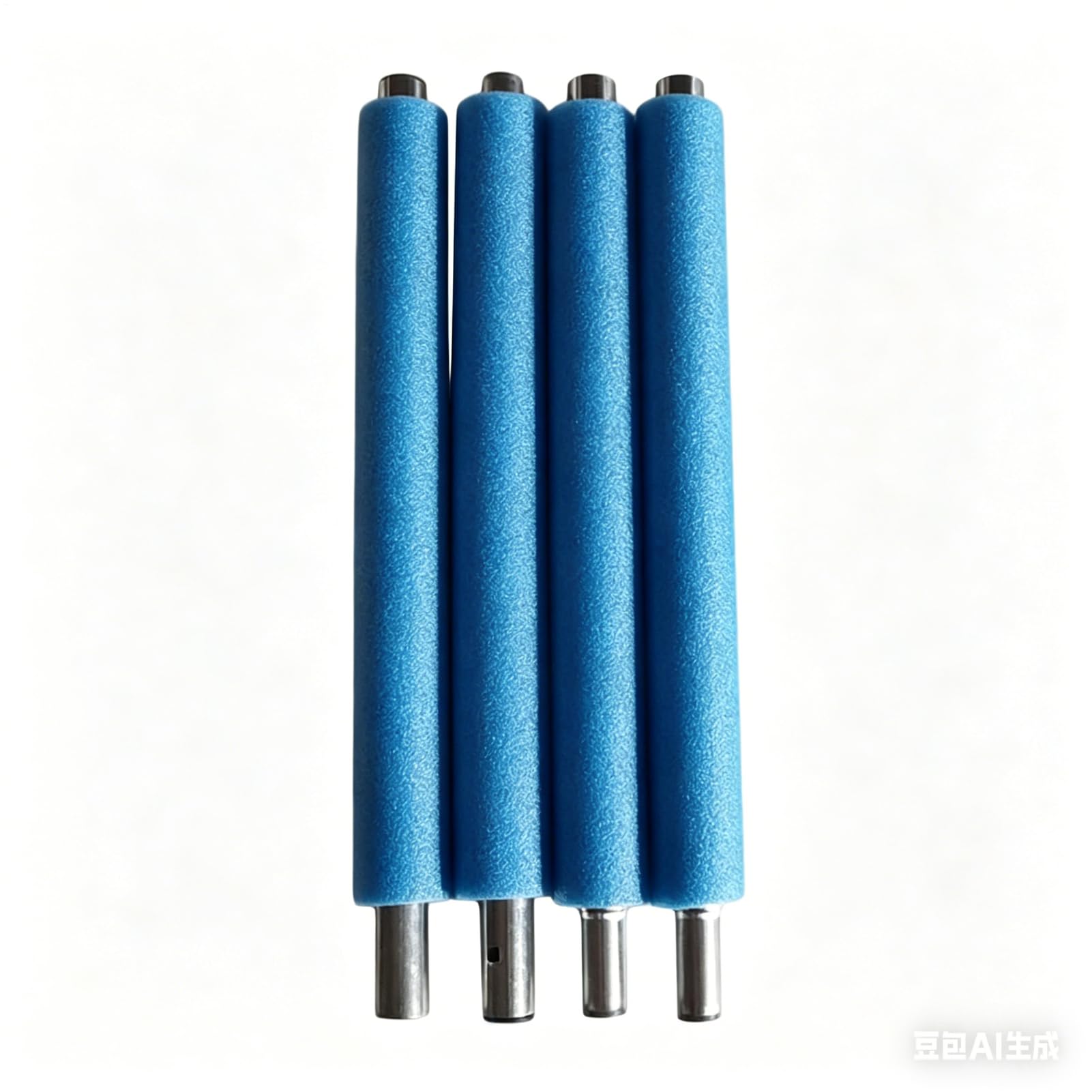 Trampoline Enclosure Poles, Trampoline Replacement Parts, Heavy Duty Steel Pole With Foam Sleeve, For 6-16 Feet Round Frame