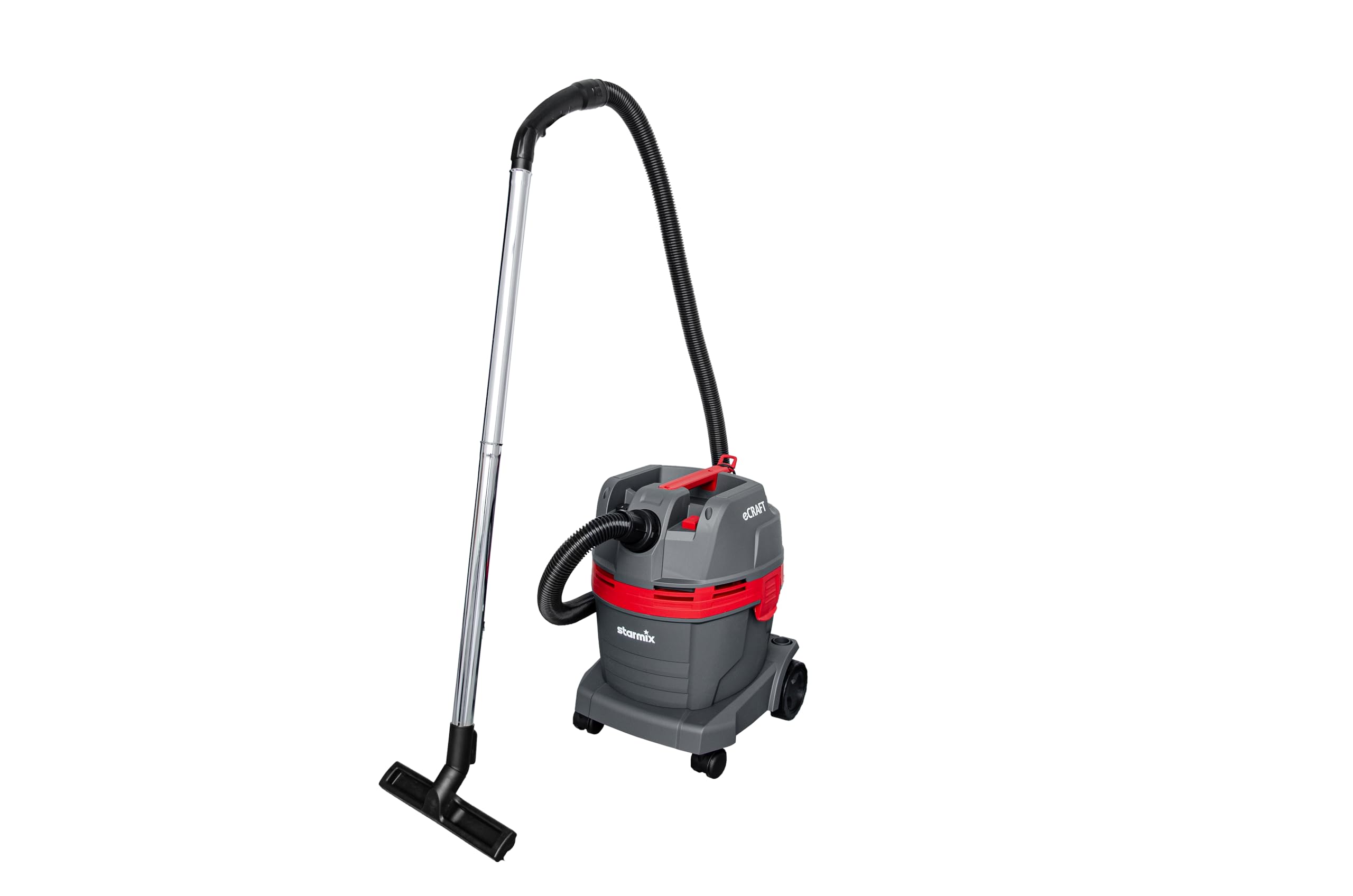 starmix eCraft PL-1422 EWR – Aspirateur Eau et poussière, Classe de poussière L, 1400 W, 22 L – avec Nettoyage du Filtre et Fonction de soufflage, Rayon d'action de 9,5 m pour Bureau, Voiture, Garage