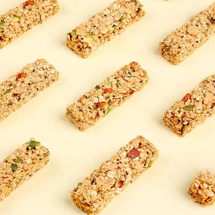 Barra de proteína de avena con semillas de chía y nueces miniatura 6