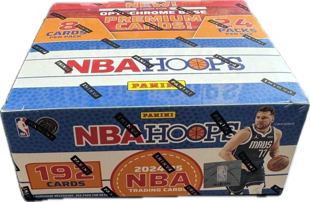 2024/25 Panini Hoops Basketball RETAIL box (24 pks/bx)