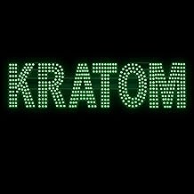 LED Neon Kratom Store Sign - 31.5"x9.1" Large LED Advertisement Store Sign For Business,Bright Neon shop Sign For Window Wall Door