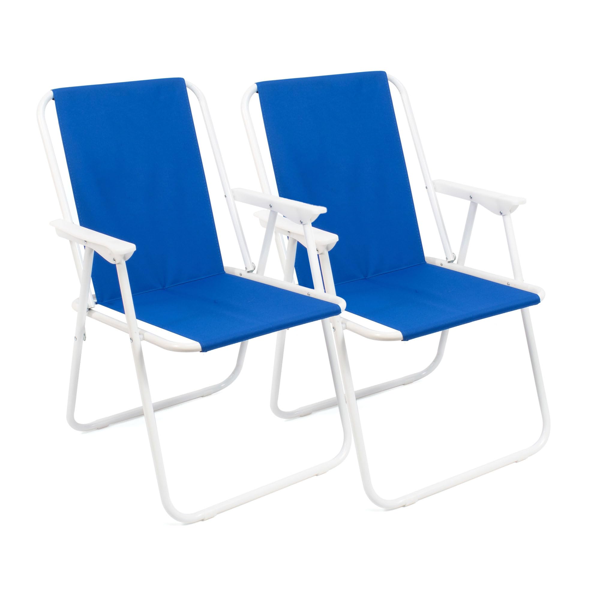THE SECRET HOME - Pack de Dos Sillas de Playa Plegables - Ideal para Playa y Piscina