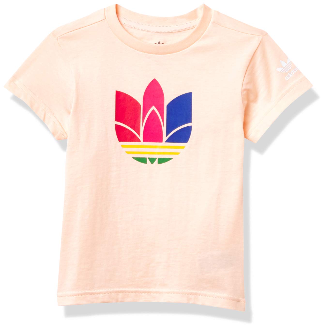adidas Originals Unisex-Kids Adicolor 3D Trefoil T-Shirt, Haze Coral/Multicolor,  Large : Amazon.ca: Clothing, Shoes \u0026 Accessories