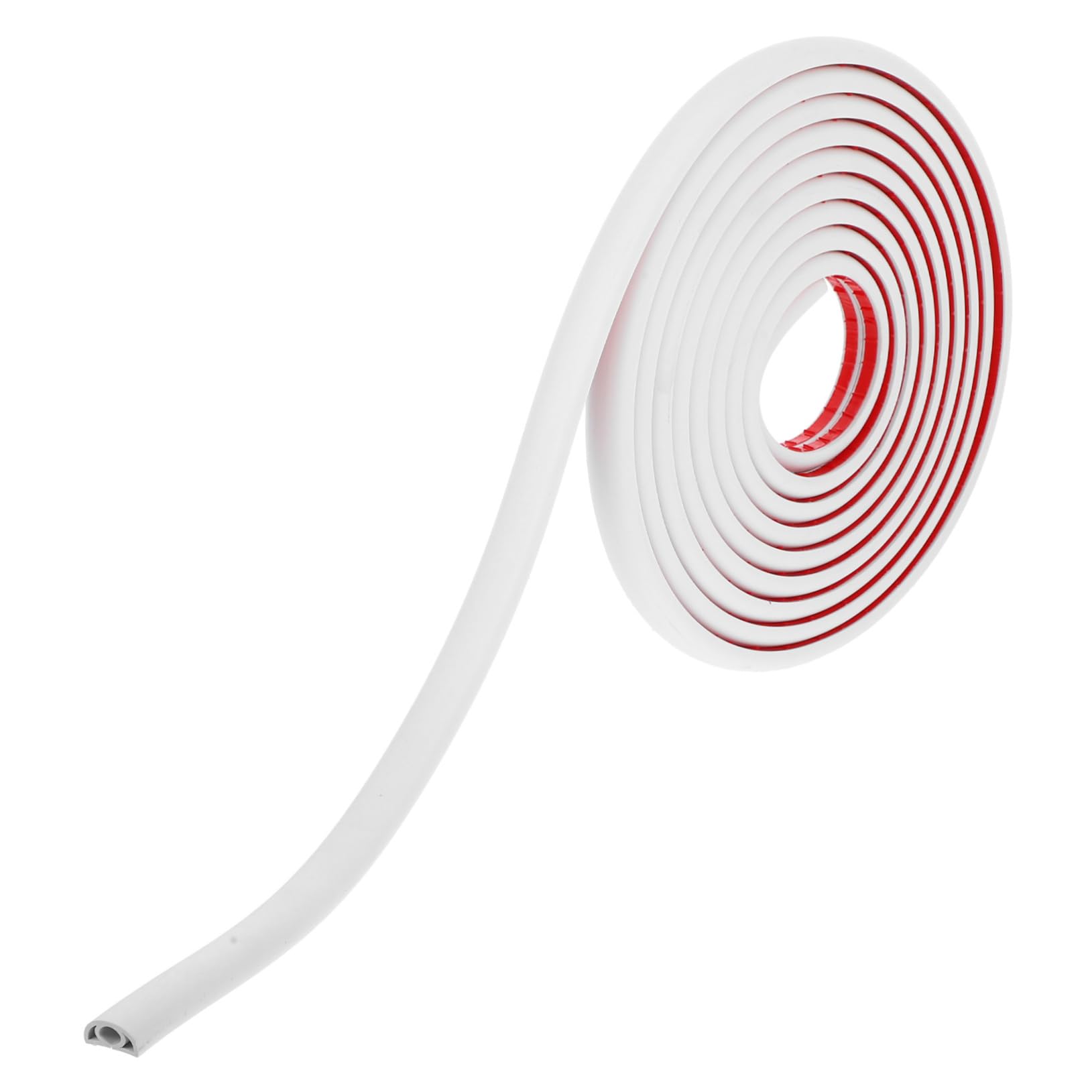 VILLCASE Wire Cord Cover Self-Adhesive Protector for Home Office Flexible Bendable Transparent Design Wide for Organizing Cords