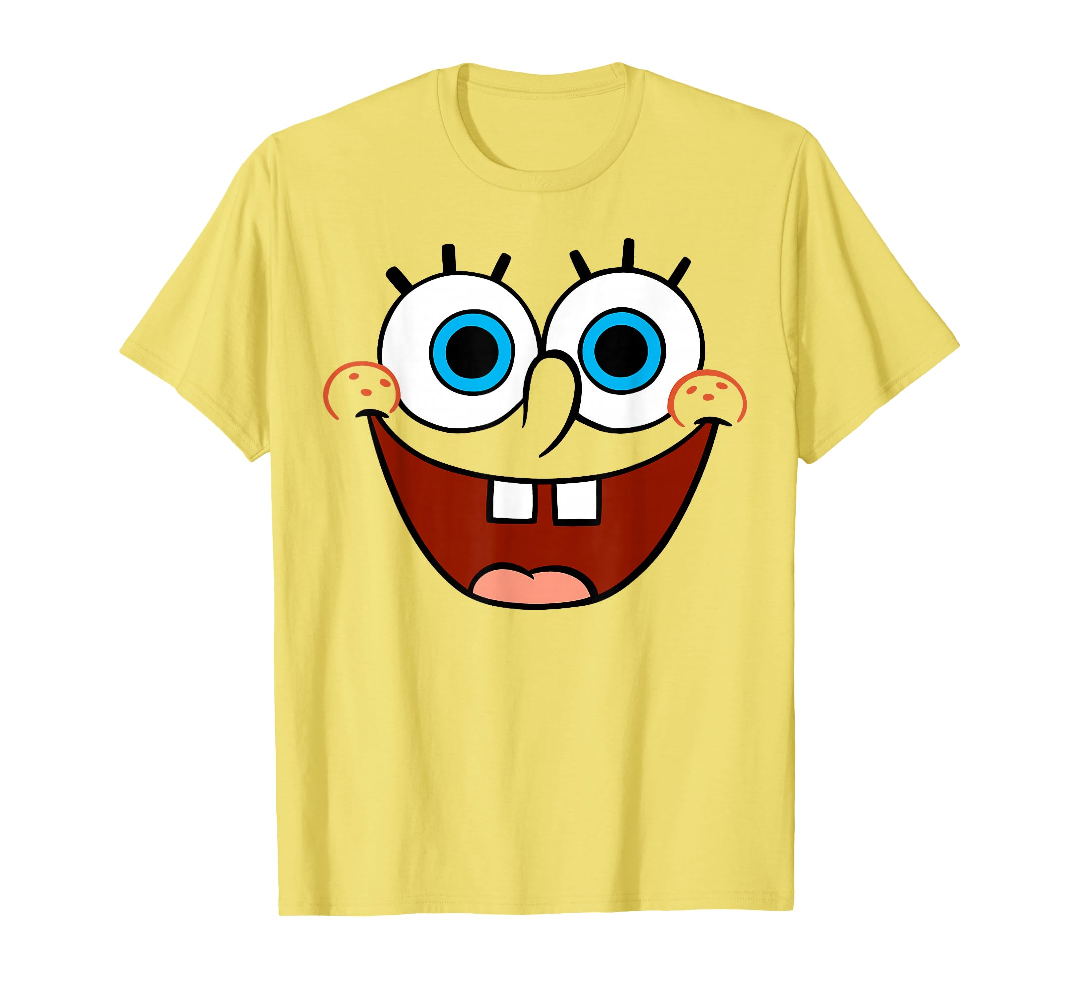 Large Smiling Face T-Shirt T-Shirt