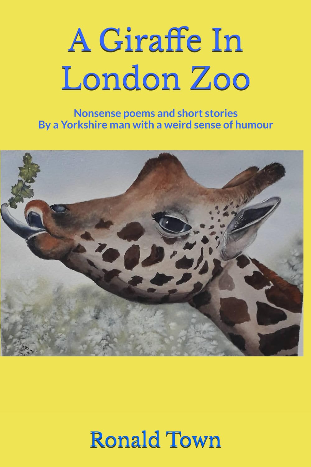 A Giraffe In London Zoo
