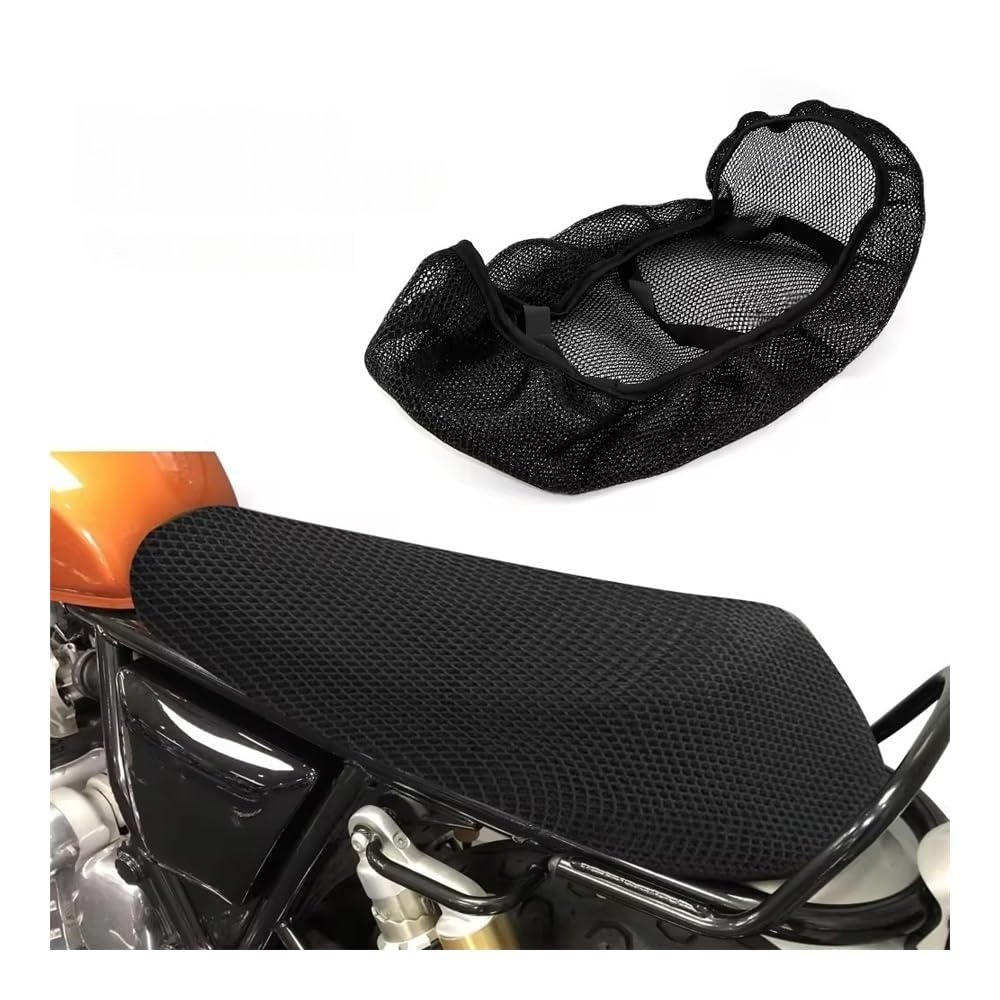 Copertura Sella moto Per Interceptor 650 Int650 Traspirante Isolamento Coprisedile Cuscino Protezione Maglia Accessori Moto
