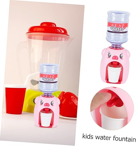 Miniatura 3 de ERINGOGO 6pcs Simulation Water Dispenser Childrens Toys Childrens Toys Toddler Toy Miniature Life Play Scene Model Drinking Fountain Mini Water